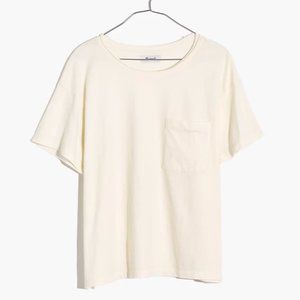 Madewell Oversized White Tee - Size Large - EUC